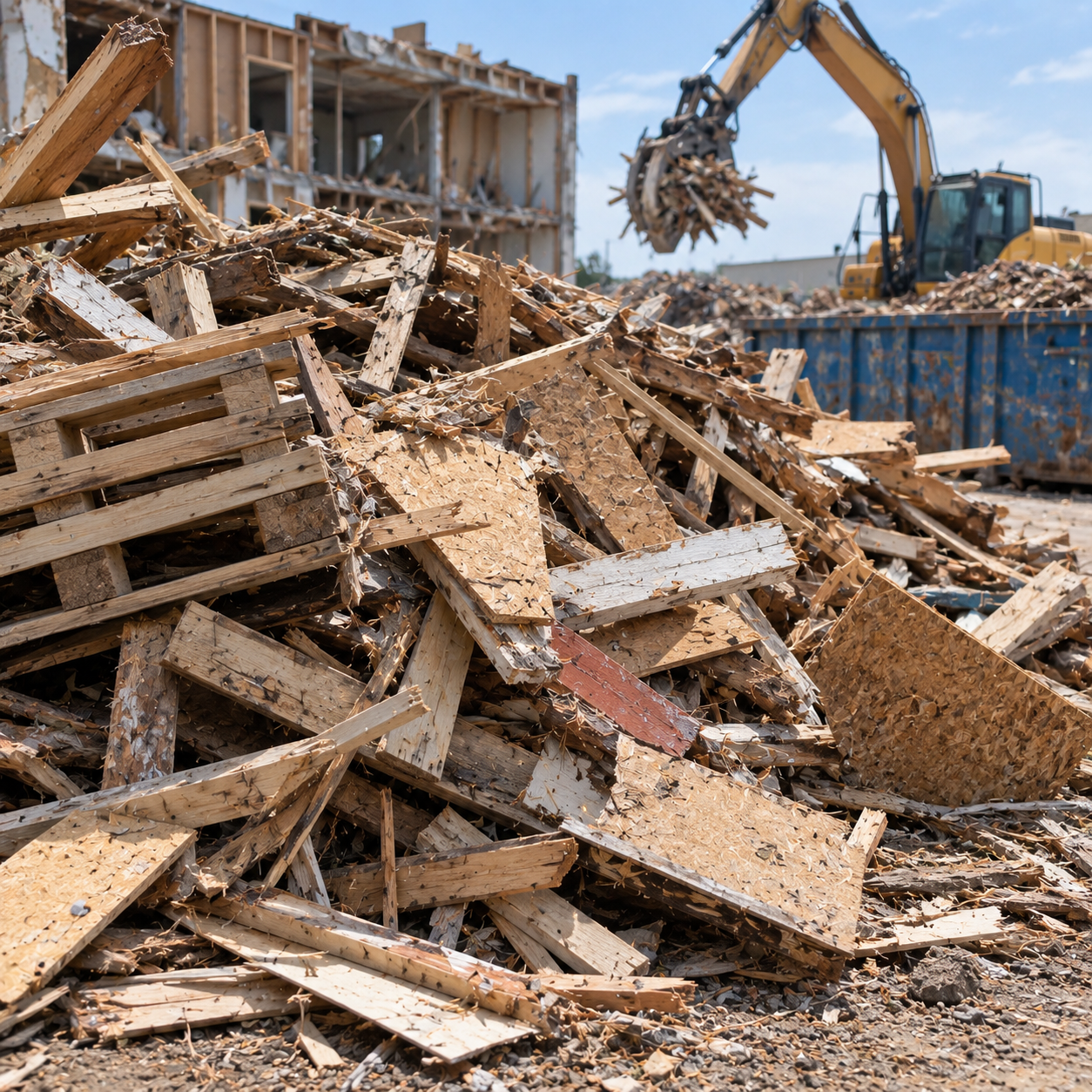 Clean biomass feedstock for energy production