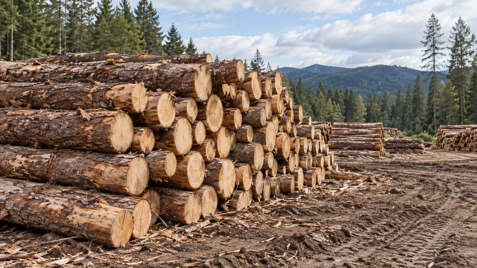 Logs and Clean Wood