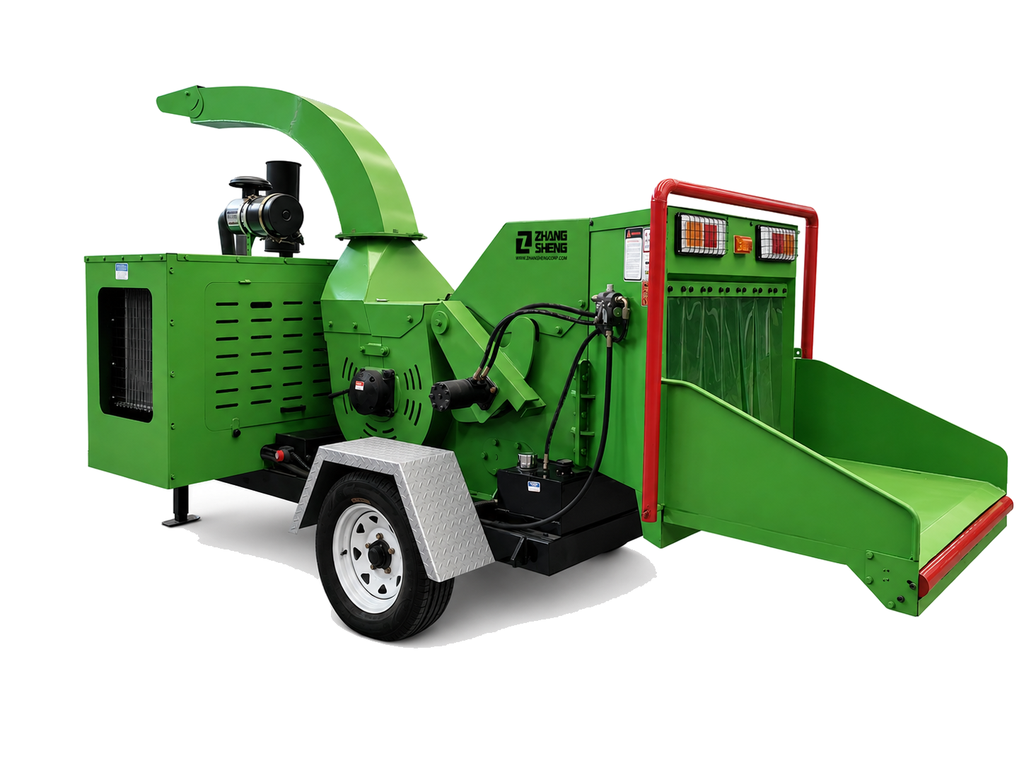TIROX 1063 industrial wood chipper