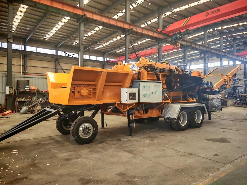 TIROX horizontal grinder equipment photo